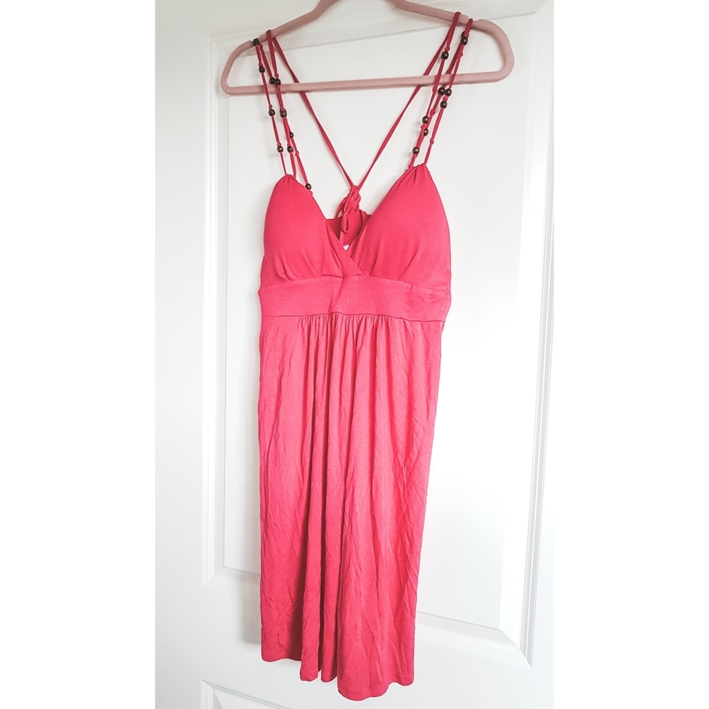 la Vie en Rose Aqua Beach Coverup Dress